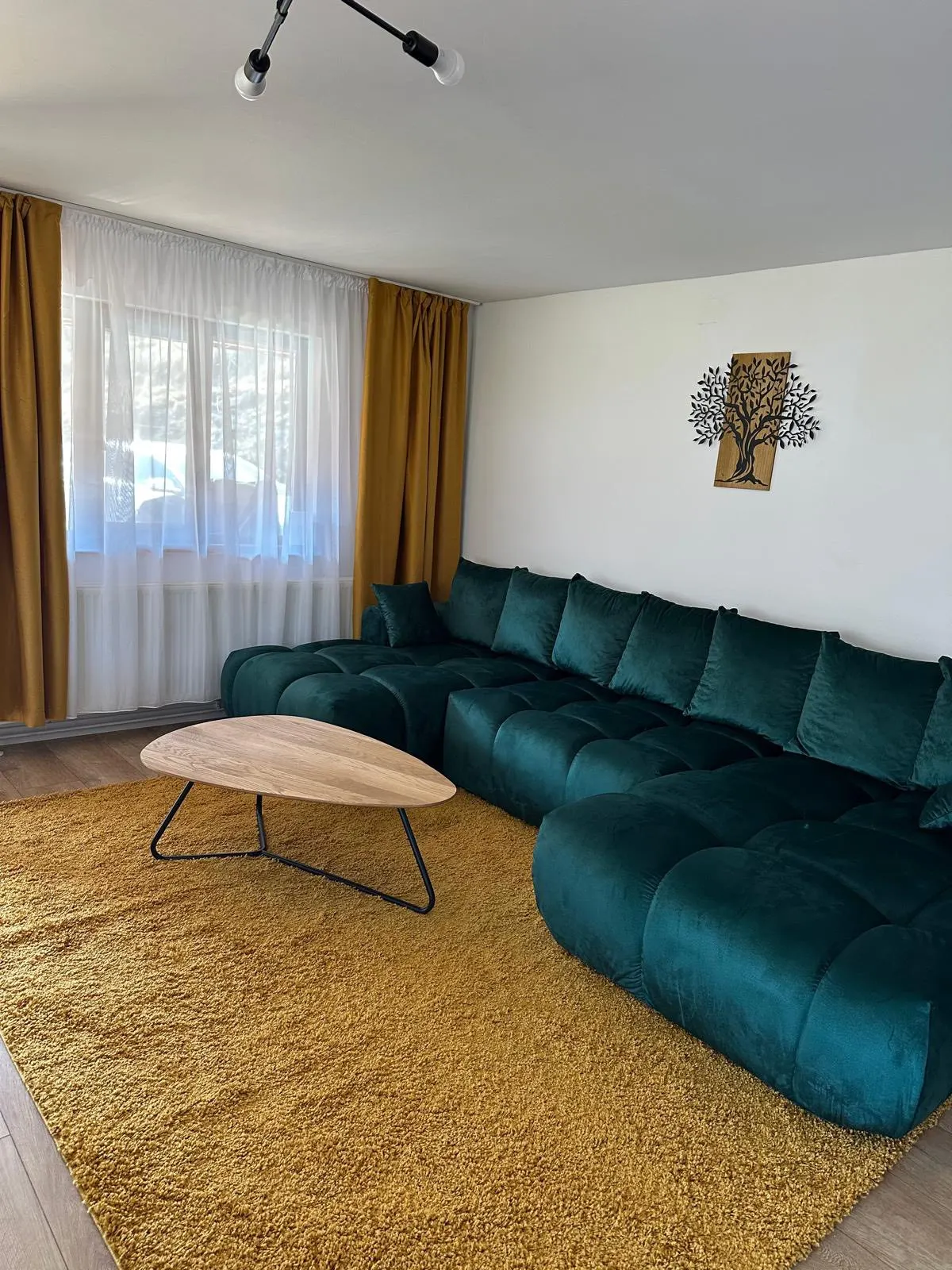 Interior cabană — detalii moderne